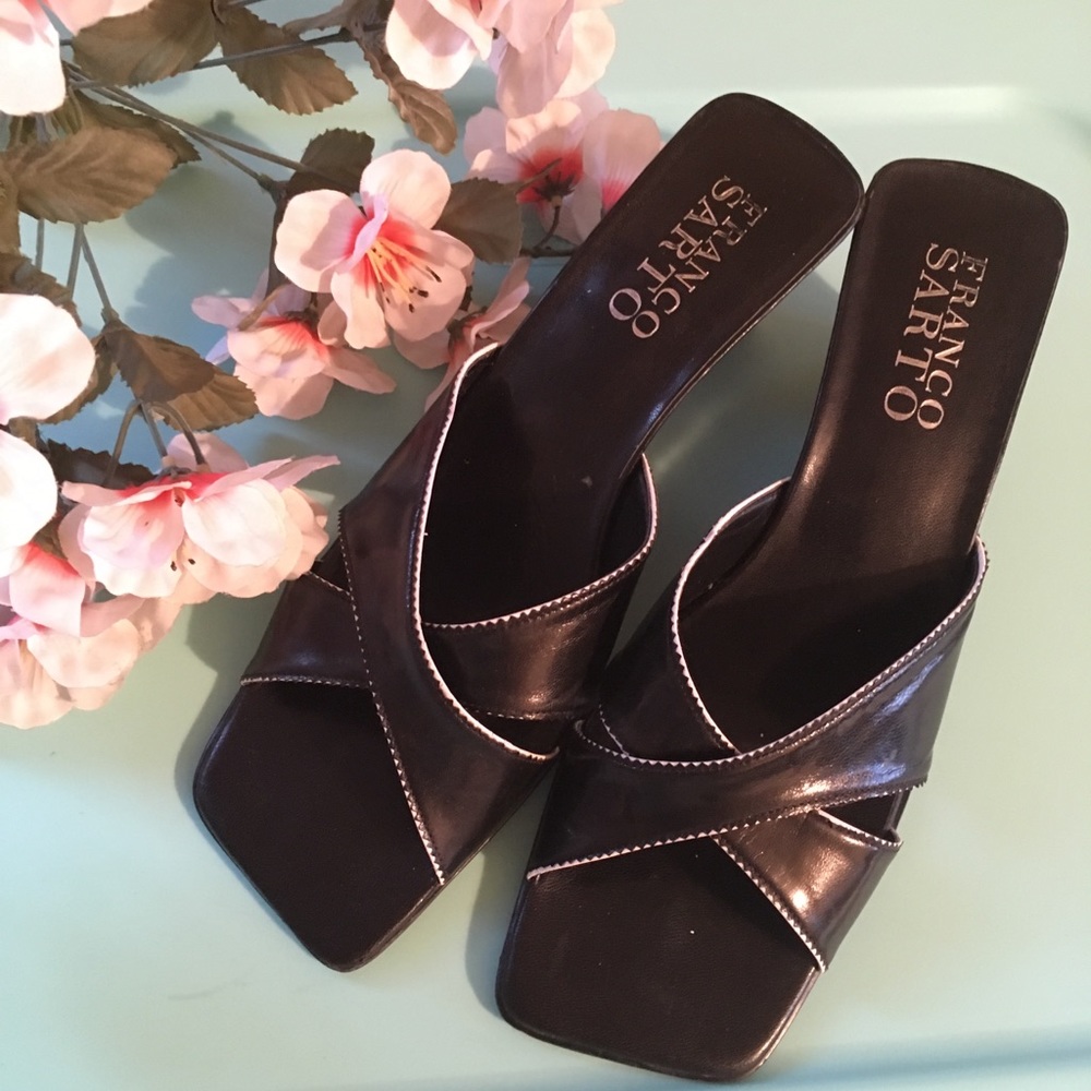 Franco Sarto Slip on Mules